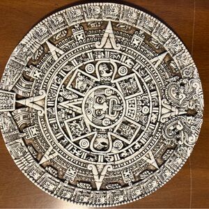 Aztec Calendar Stone Wall Art